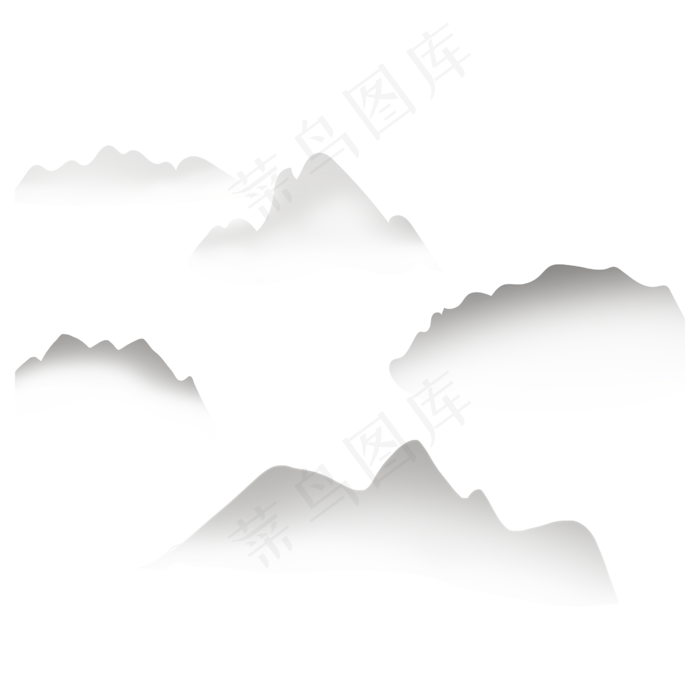 中式水墨风底纹元素下载,免抠元素