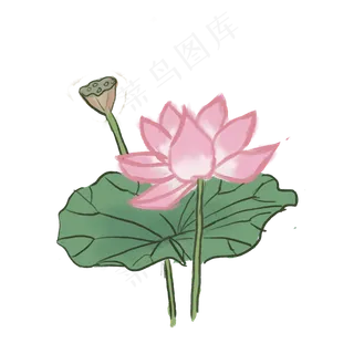 古风古典风格中国风水墨风矢量图