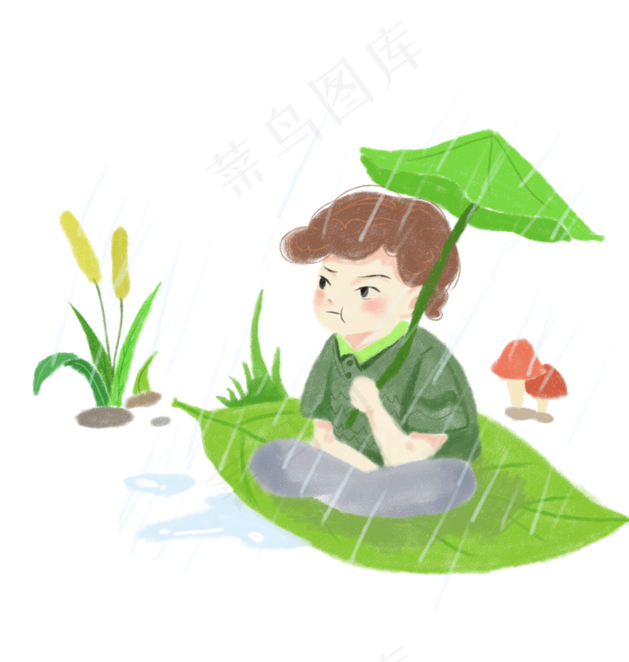 谷雨节气挡雨(2280X2400(DPI:299))psd模版下载