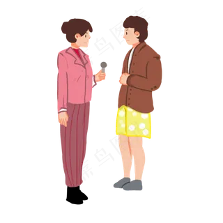 记者现场直播路人