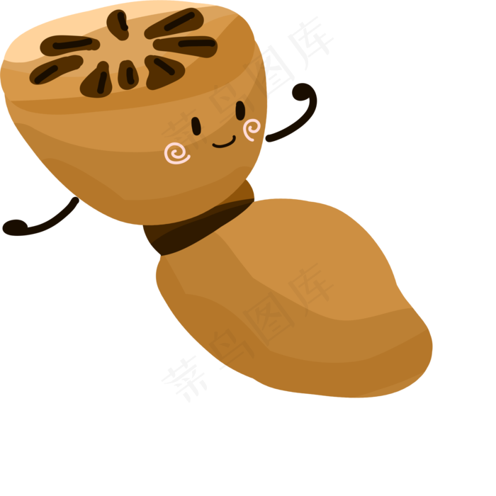 藕节莲花绿色食品