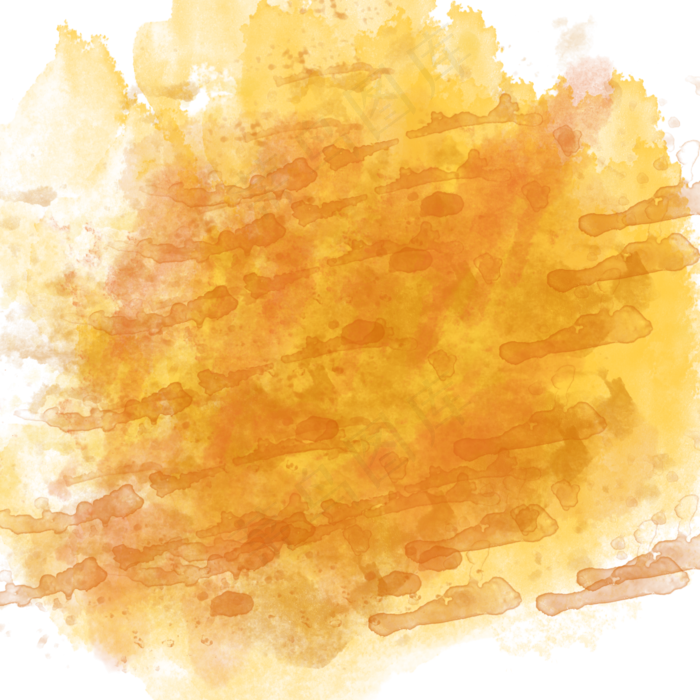 黄色笔触喷溅墨点笔触水彩肌理纹(2000X2000(DPI:300))psd模版下载