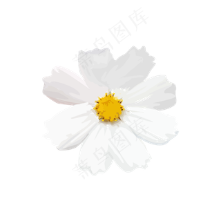 简约清新手绘花朵可商用元素