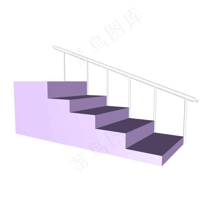 618电商c4d紫色台阶展架(2000X2000(DPI:300))psd模版下载