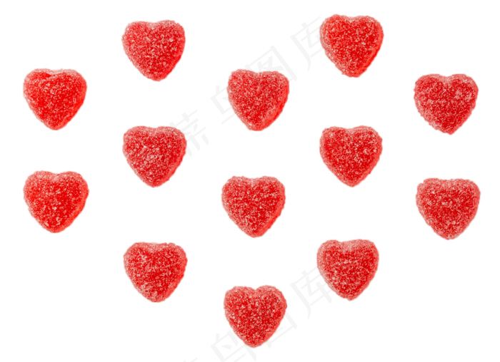 情人节爱心软糖(1436X1043(DPI:762))psd模版下载