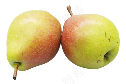 两个水果梨子