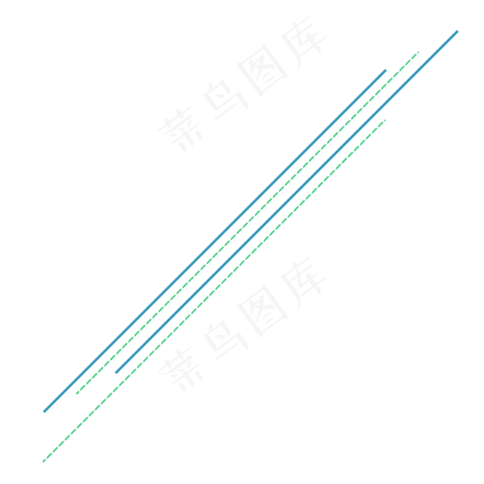 蓝色斜线,免抠元素