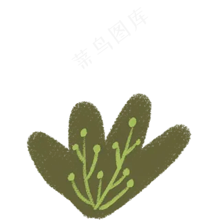 卡通植物绿叶下载