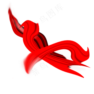 曲线红飘带党建