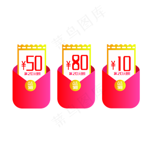 创意红包优惠券设计