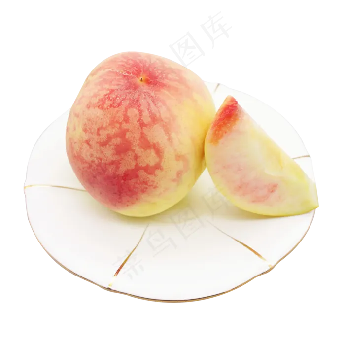 鲜红大桃子(2000*2000px 300 dpi )