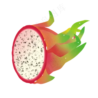 红色红龙果水果