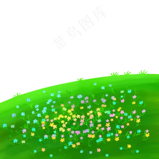 草地绿色植物花朵