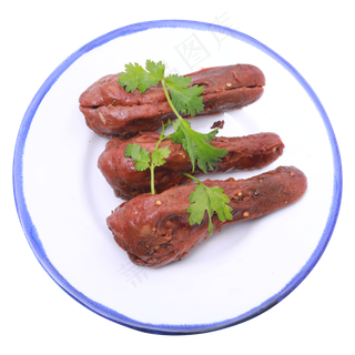 卤制鸭头,免抠元素