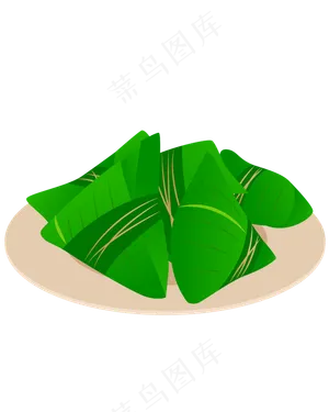 矢量端午节手绘粽子png