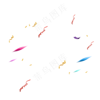 banner可以用的彩条,免抠元素