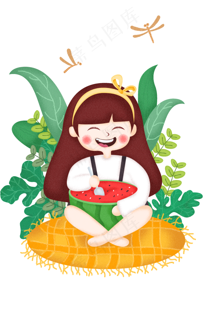 夏至节气png素材