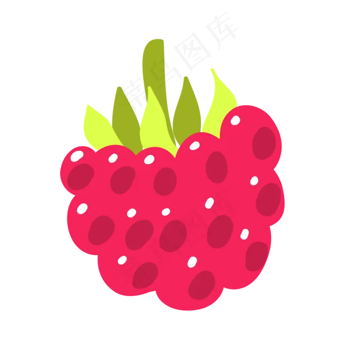卡通手绘风夏至夏天葡萄免扣素材(2000X2000(DPI:300))ai矢量模版下载
