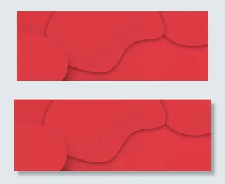 双十一淘宝耳机大促高颜值红色banner