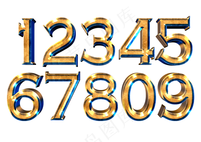 3d质感数字原创