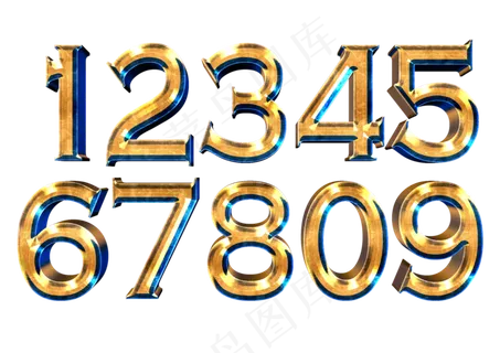 3d质感数字原创