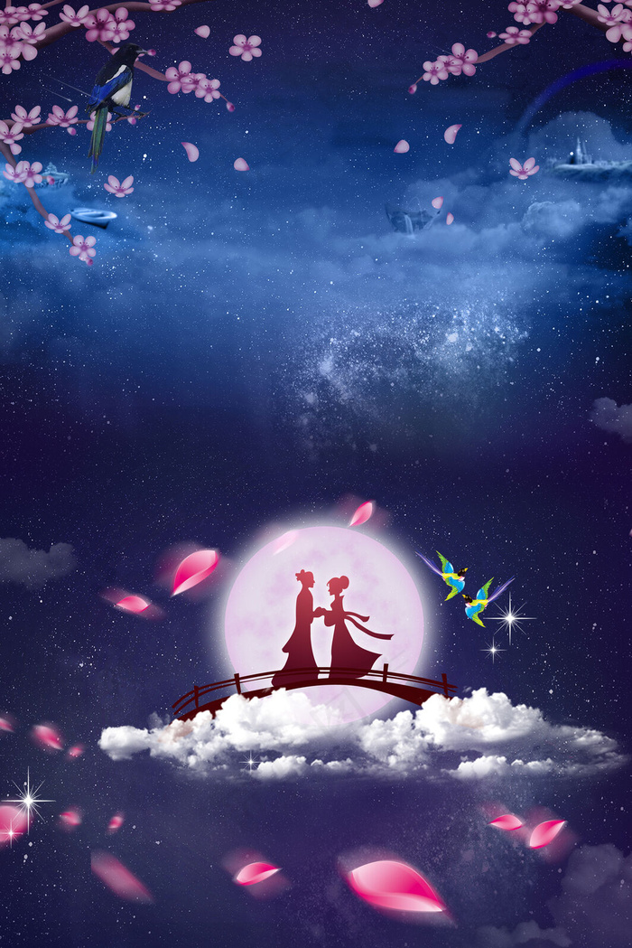 梦幻星空主题海报