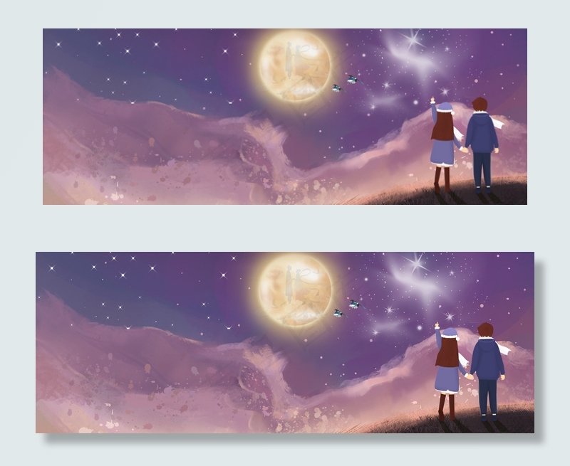 一张七夕的天猫淘宝banner