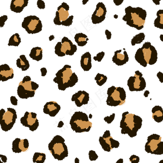 豹纹动物纹理,免抠元素