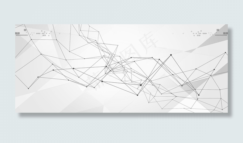 科技感商务线条背景