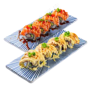 彩色寿司,免抠元素