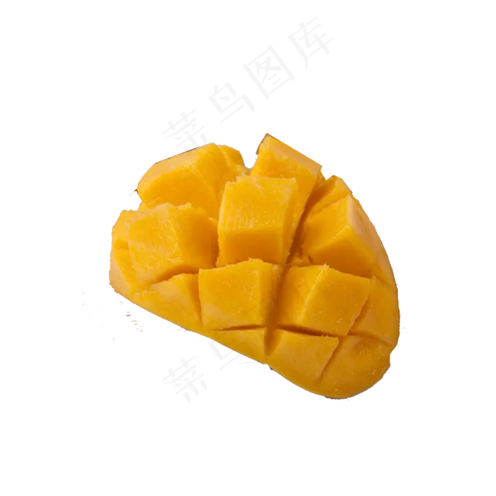 切开的芒果免抠图(2000X2000(DPI:300))psd模版下载
