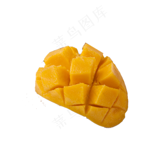 切开的芒果免抠图