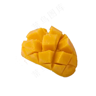 切开的芒果免抠图