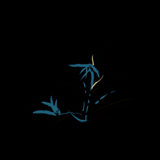 立体花草插图装饰