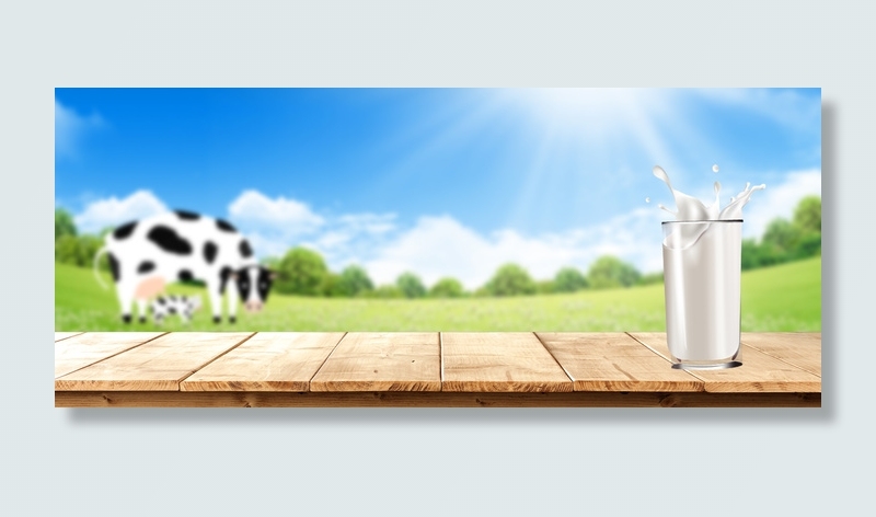 简约商业淘宝背景展板