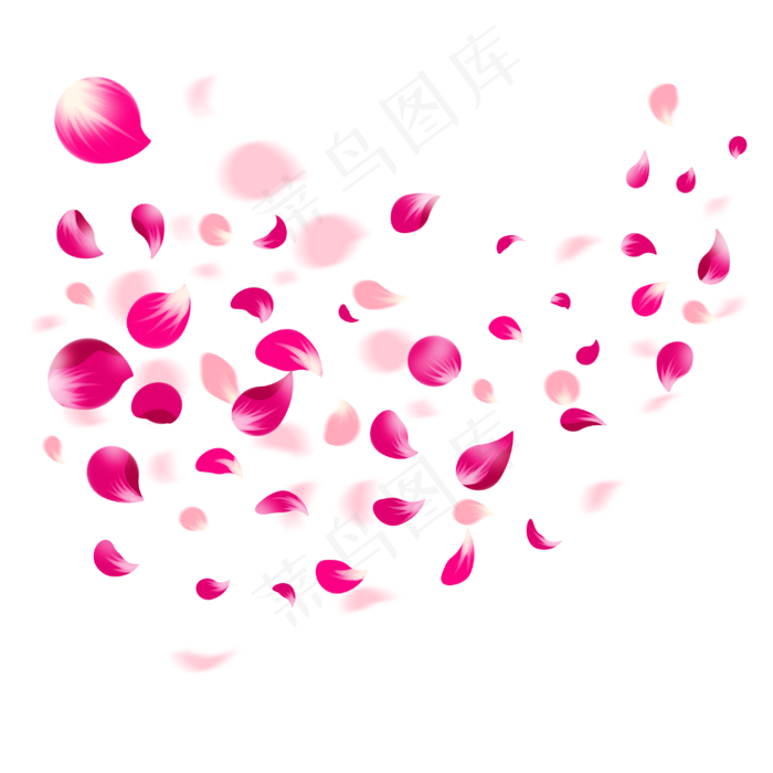 玫瑰花瓣(3000X3000(DPI:300))psd模版下载