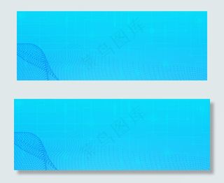 创意科技蓝色淘宝banner