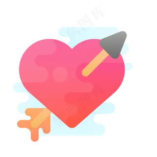 丘比特之箭头免抠图