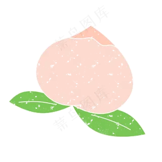 手绘简约可爱儿童风水果蔬菜元素