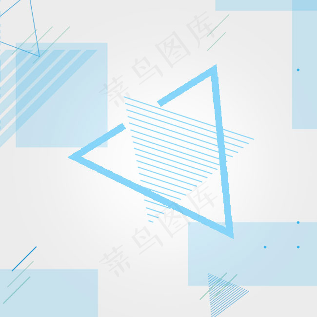 蓝色简约几何圆形科技感psd分层主图背景