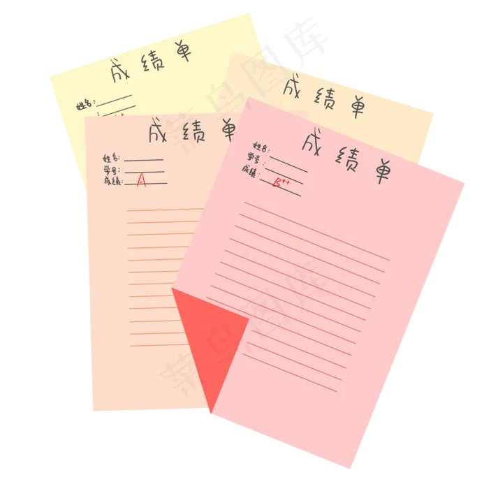 高考试卷卷子纸张(2500X2500(DPI:300))psd模版下载