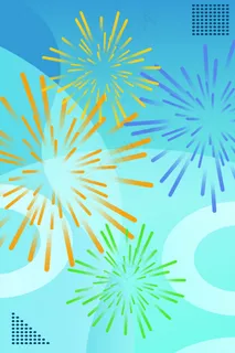 简单促销烟花主题 简单促销烟花主题