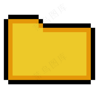 像素风格文件夹图标