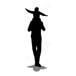 父亲节父爱人物剪影 父亲节父爱人物剪影