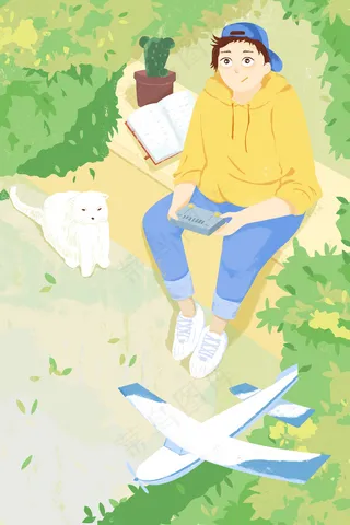 清明清明节踏青春季小长假假期春天