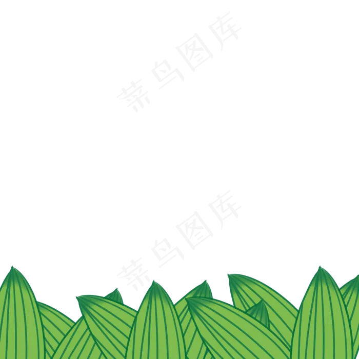 边角粽子皮装饰(2000X2000(DPI:300))psd模版下载