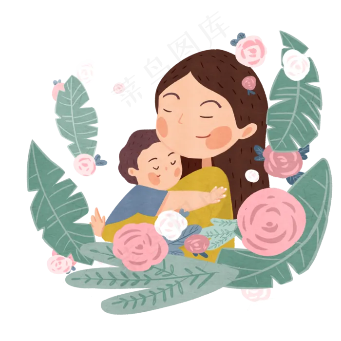 五月母爱母亲节(4000X4000(DPI:300))psd模版下载