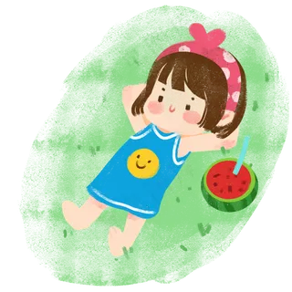 芒种之草地乘凉