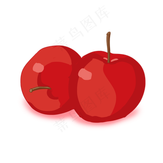 蛇果苹果两个苹果