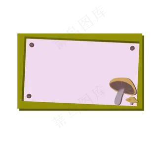 手绘水果小清新对话框